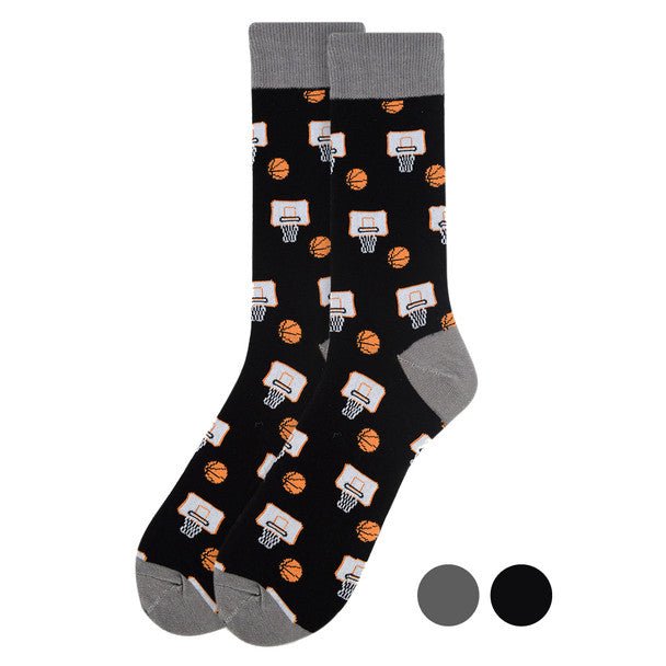 Men's Basketball Novelty Socks - NVS1914 - Bundle Bus