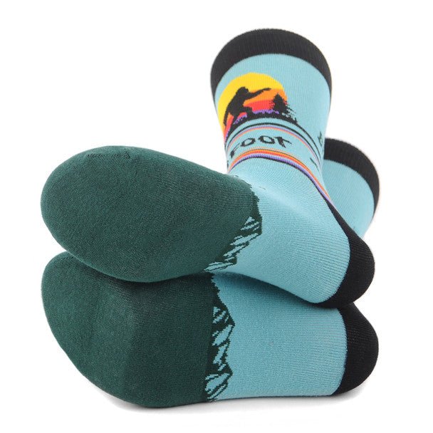 Men's Big Foot Novelty Socks - NVS19587 - Bundle Bus