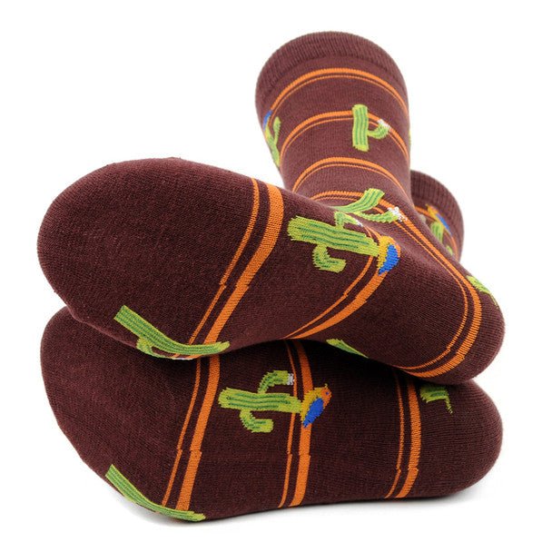 Men's Cactus Novelty Socks - NVS19583 - Bundle Bus