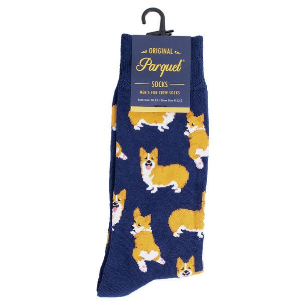 Men's Dancing Dog Novelty Socks- NVS19624 - Bundle Bus