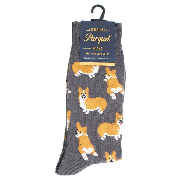 Men's Dancing Dog Novelty Socks- NVS19624 - Bundle Bus