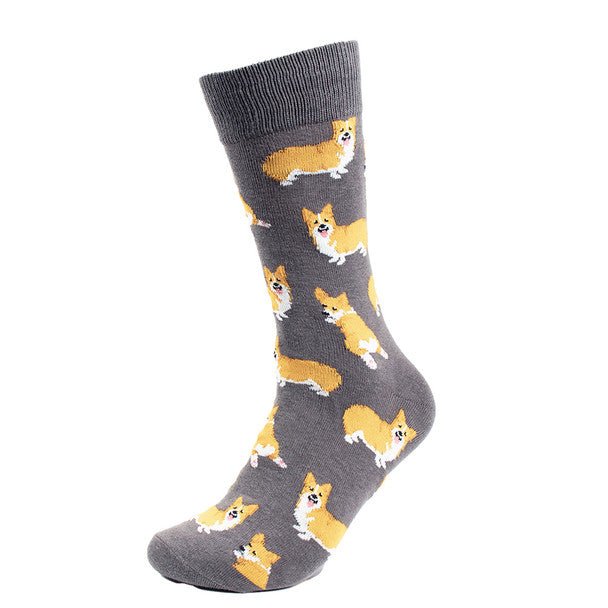 Men's Dancing Dog Novelty Socks- NVS19624 - Bundle Bus