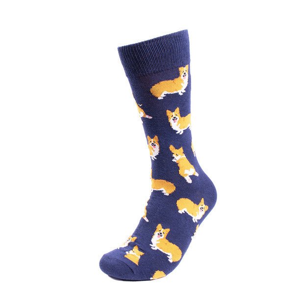 Men's Dancing Dog Novelty Socks- NVS19624 - Bundle Bus
