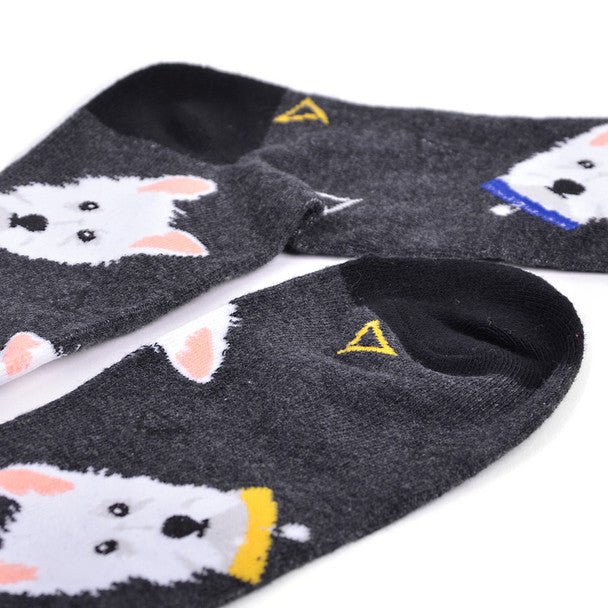 Men's Dog Novelty Socks - NVS19560-CHAR - Bundle Bus