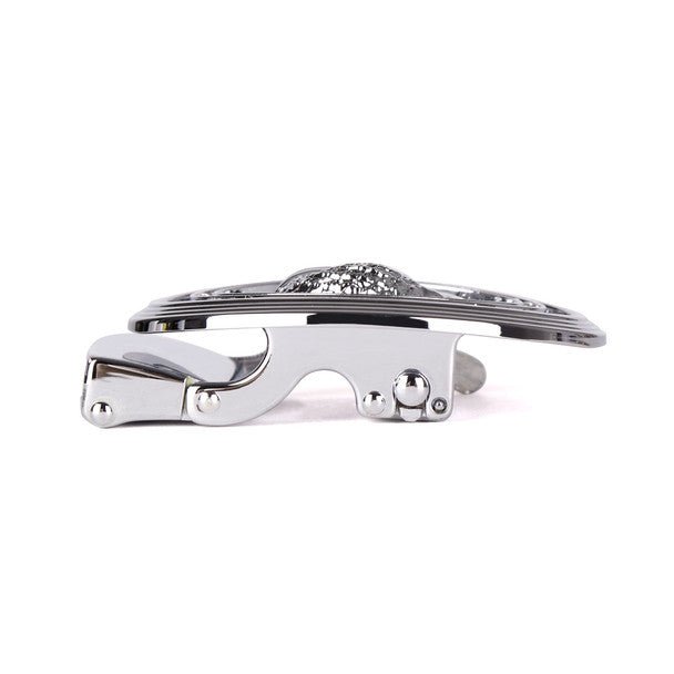 Men's Eagle Bling Ratchet Belt-MGLBB61-SIL - Bundle Bus