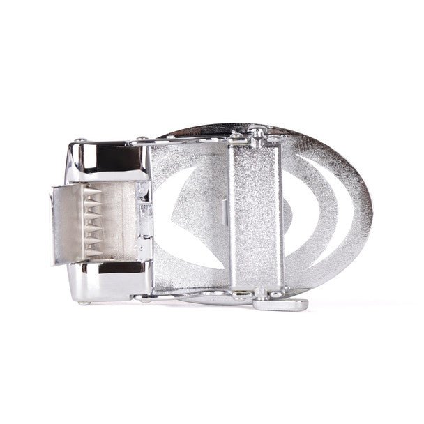 Men's Eagle Bling Ratchet Belt-MGLBB61-SIL - Bundle Bus