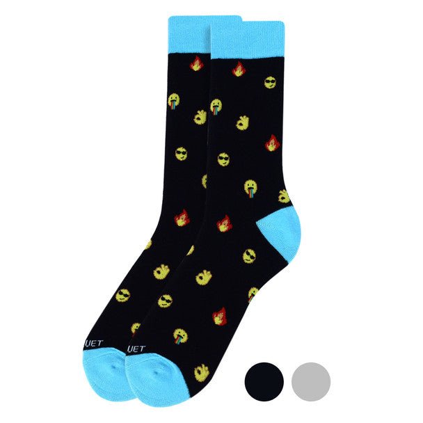 Men's Emoji Premium Collection Novelty Socks - NVPS2013 - Bundle Bus
