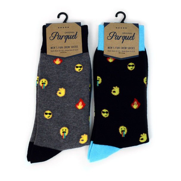 Men's Emoji Premium Collection Novelty Socks - NVPS2013 - Bundle Bus