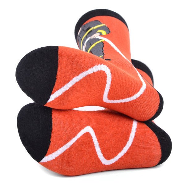 Men's Fire Fighter Novelty Socks - NVS19577-RU - Bundle Bus
