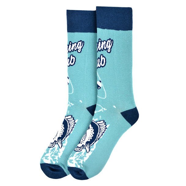 Men's Fishing Club Novelty Socks - NVS19562-BL - Bundle Bus