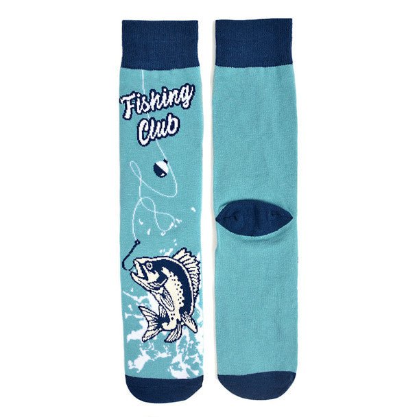 Men's Fishing Club Novelty Socks - NVS19562-BL - Bundle Bus