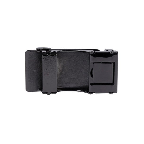 Men's Genuine Leather Sliding Buckle Ratchet Belt-MGLBB67 - Bundle Bus