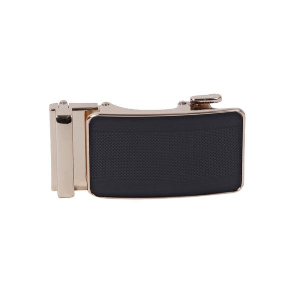 Men's Genuine Leather Sliding Buckle Ratchet Belt-MGLBB71 - Bundle Bus