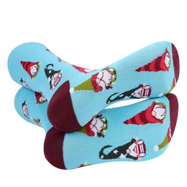 Men's Holiday Novelty Socks- NVS19615-BL - Bundle Bus