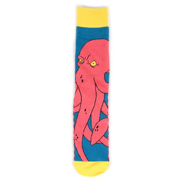 Men's Kraken Halloween Novelty Socks - NVS19514-TQ - Bundle Bus
