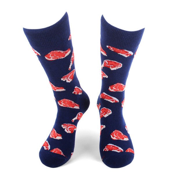 Men's Meat Lovers Novelty Socks - NVS19595 - Bundle Bus