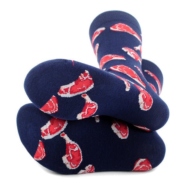 Men's Meat Lovers Novelty Socks - NVS19595 - Bundle Bus