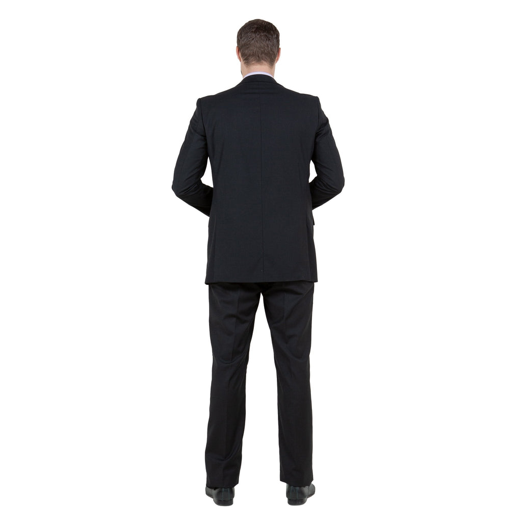 Men's Modern - Fit 3 - Piece Suit Set w/ Jacket, Vest and Pants - Bundle Bus