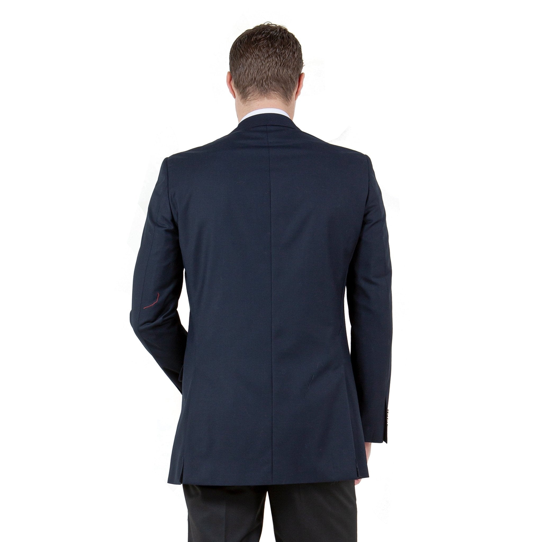 Men's Modern Fit Classic Sport Coat w/ Notch Lapel - Bundle Bus