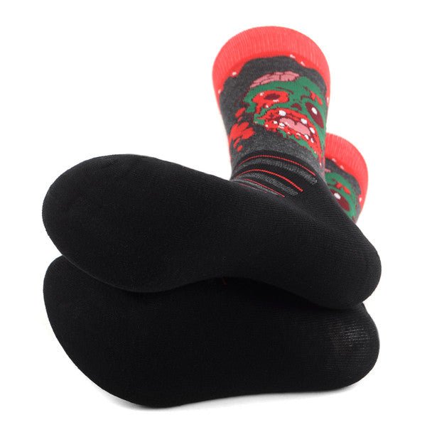 Men's Monster Novelty Socks - NVS19597-GRY - Bundle Bus