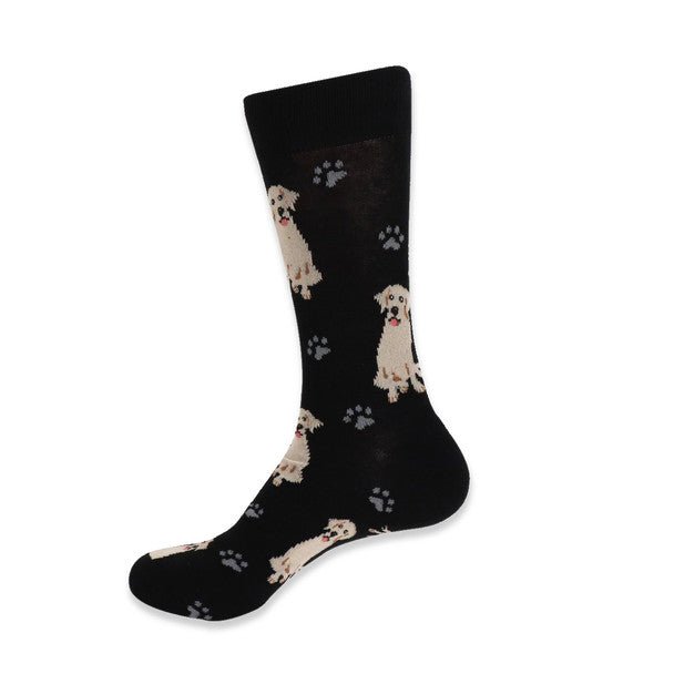 Men's Novelty Retriever Dog Socks - NVS19411 - Bundle Bus