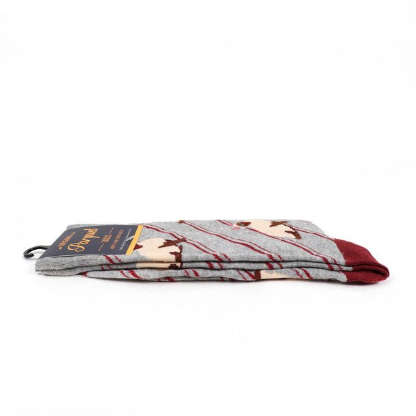 Men's Novelty Siamese Cat Socks - NVS19412 - Bundle Bus