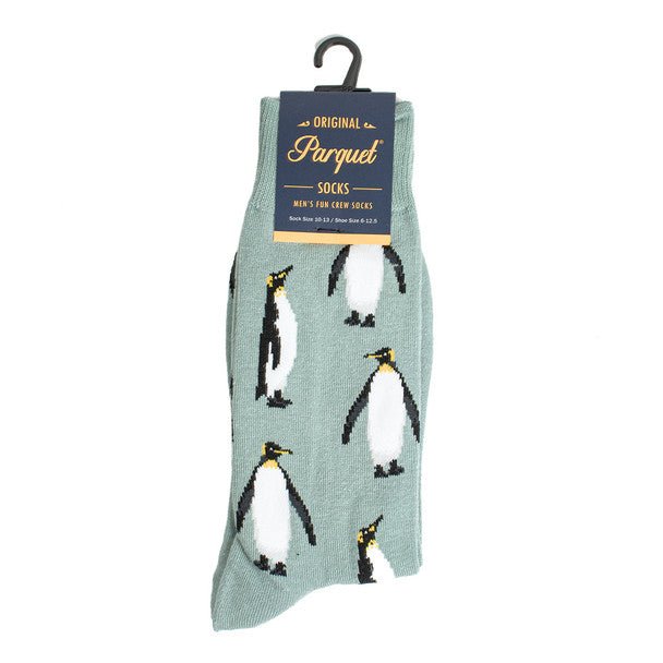 Men's Penguin Novelty Socks- NVS19625-BL - Bundle Bus
