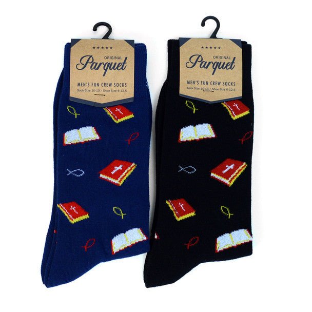 Men's Religion Premium Collection Novelty Socks - NVPS2008 - Bundle Bus
