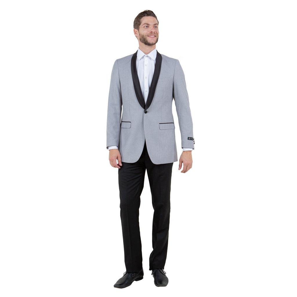 Men's Satin Textured Sport Coat Only - Bundle Bus