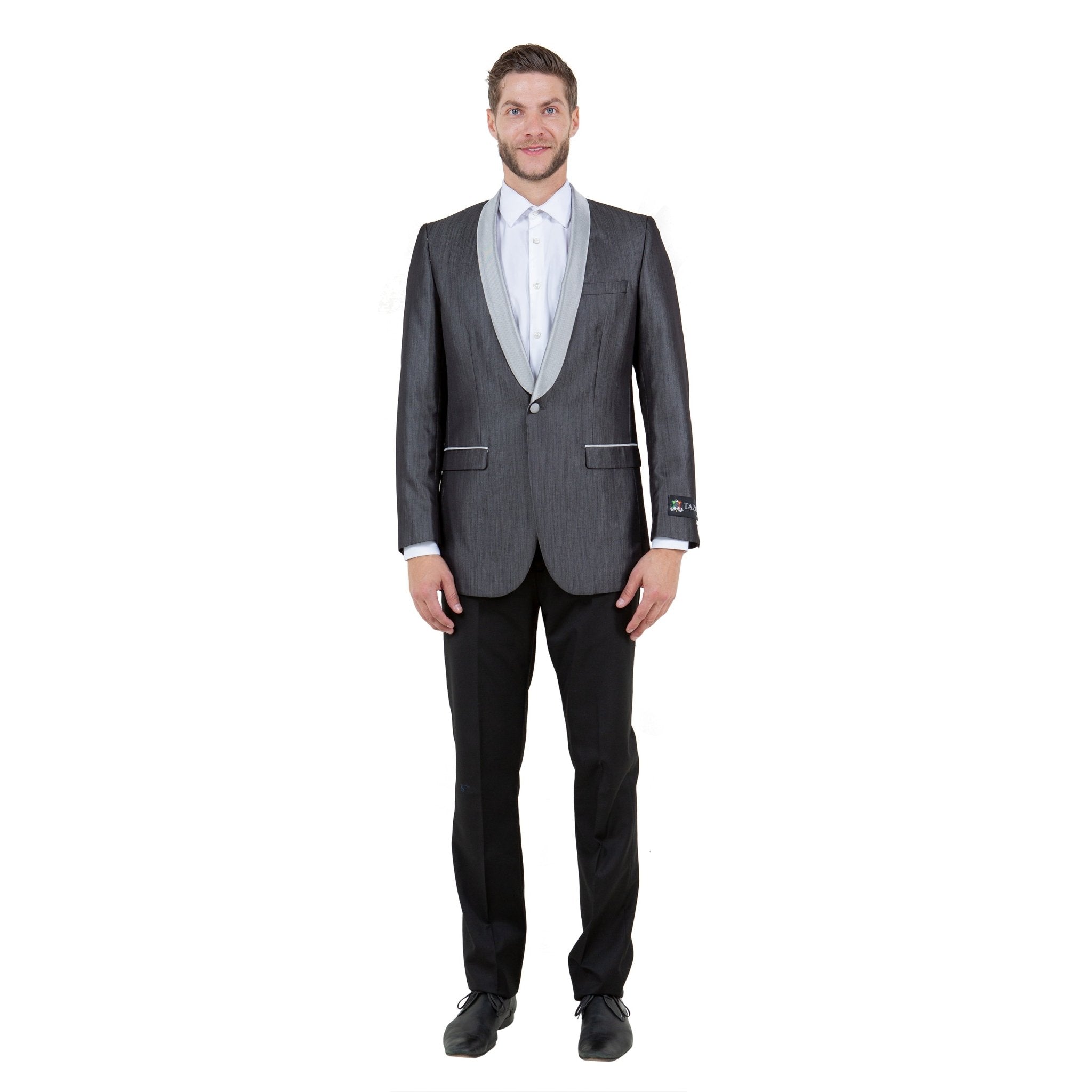 Men's Satin Textured Sport Coat Only - Bundle Bus