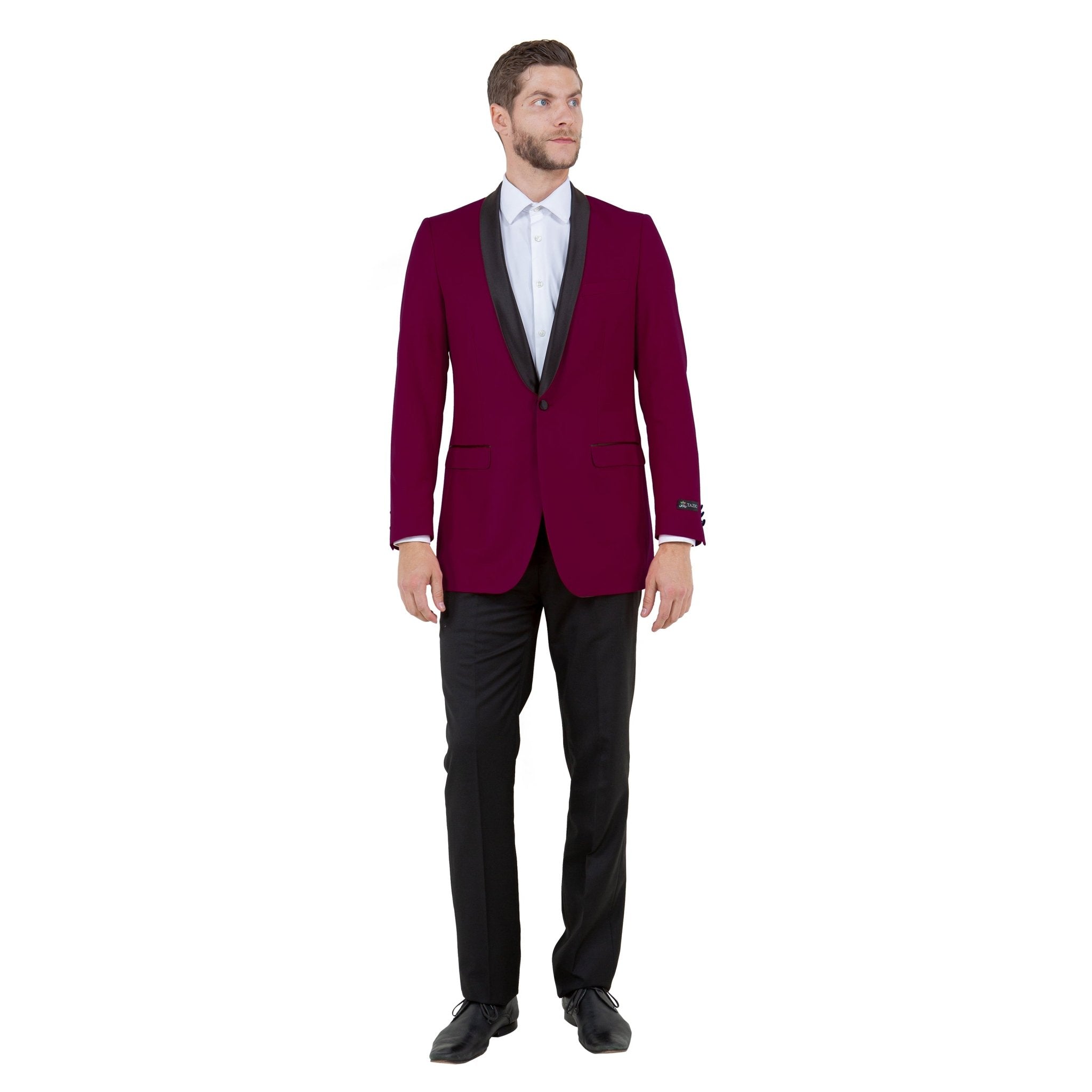 Men's Satin Textured Sport Coat Only - Bundle Bus