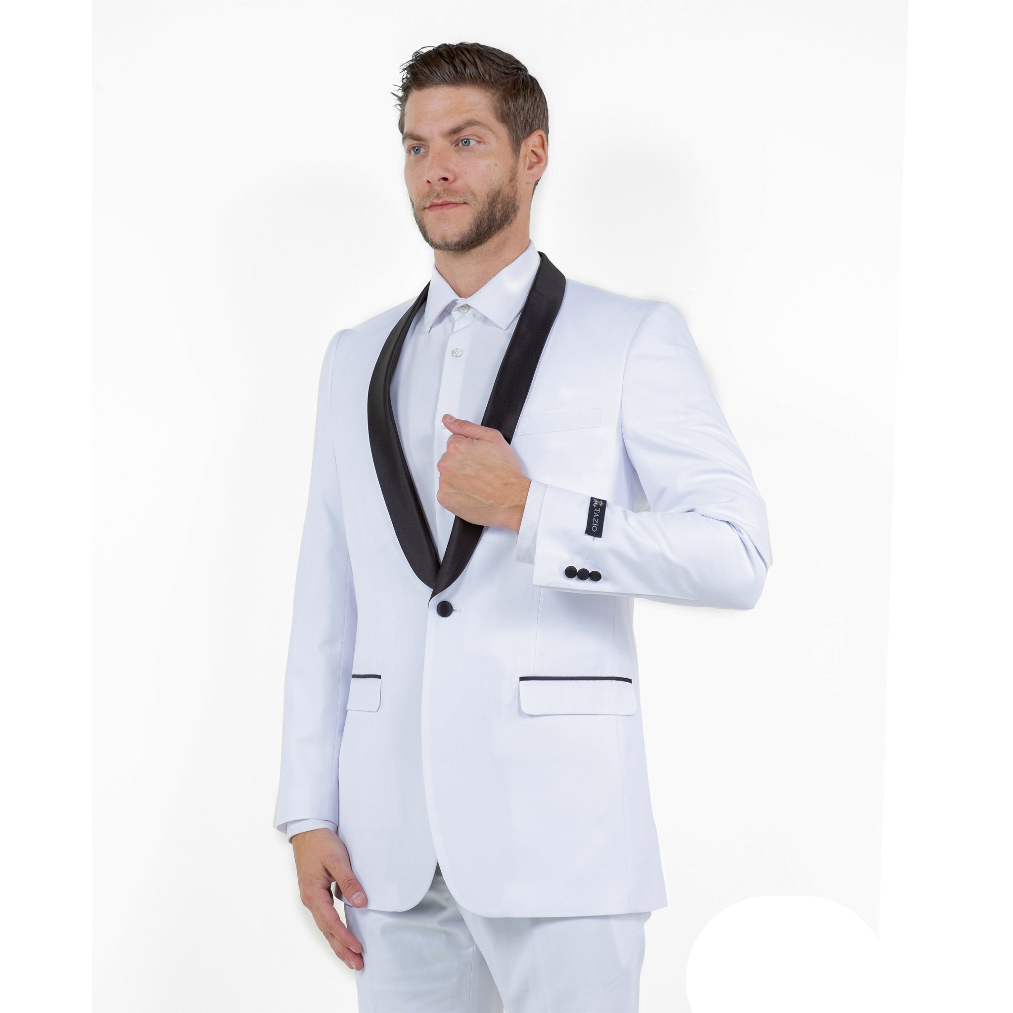 Men's Satin Textured Sport Coat Only - Bundle Bus