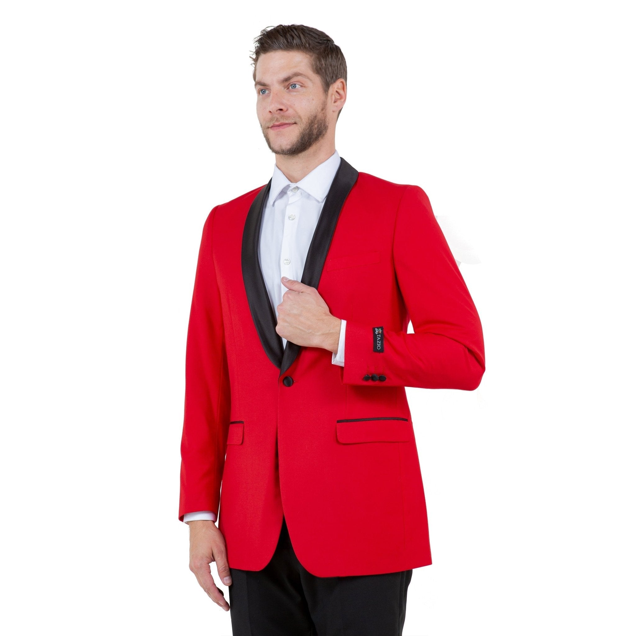 Men's Satin Textured Sport Coat Only - Bundle Bus
