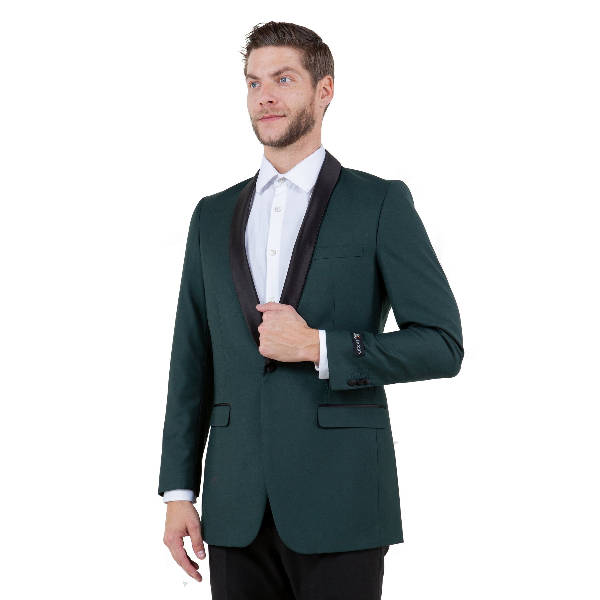 Men's Satin Textured Sport Coat Only - Bundle Bus