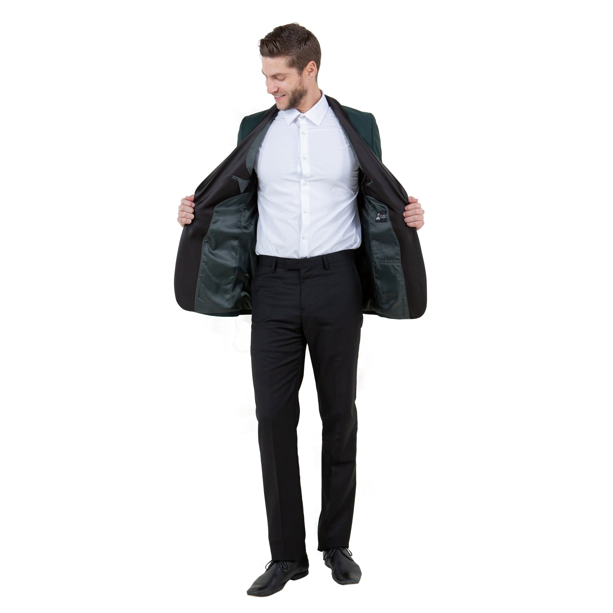 Men's Satin Textured Sport Coat Only - Bundle Bus