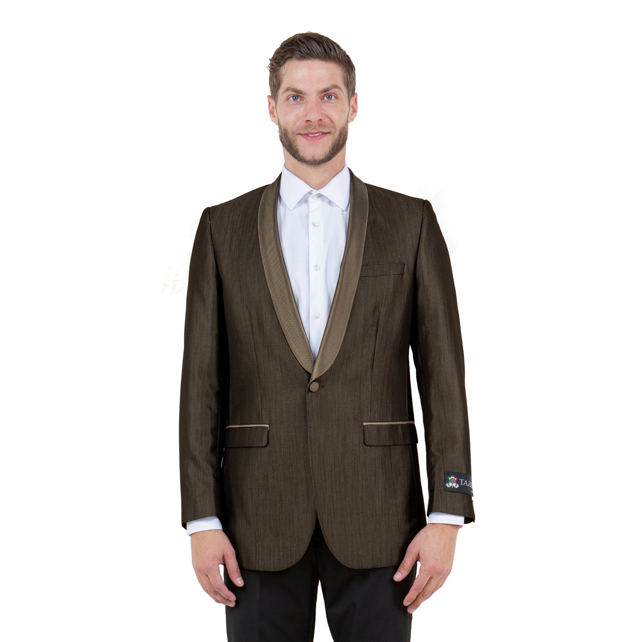 Men's Satin Textured Sport Coat Only - Bundle Bus