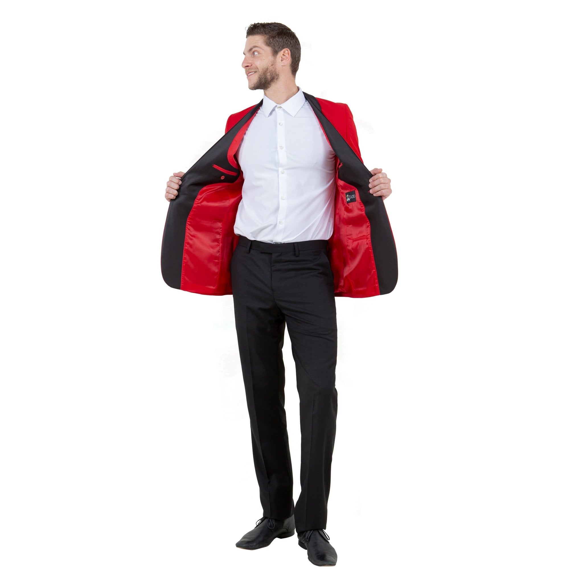 Men's Satin Textured Sport Coat Only - Bundle Bus