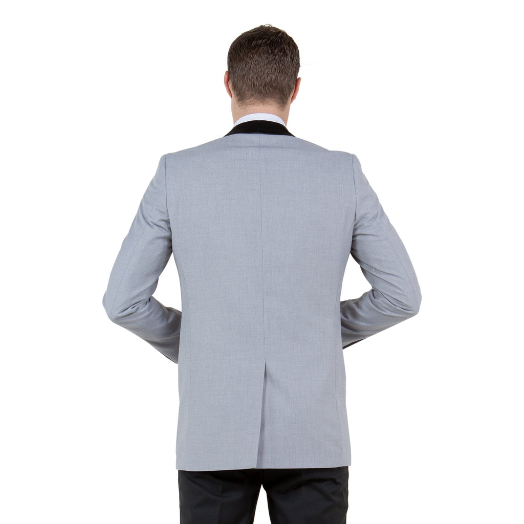 Men's Satin Textured Sport Coat Only - Bundle Bus