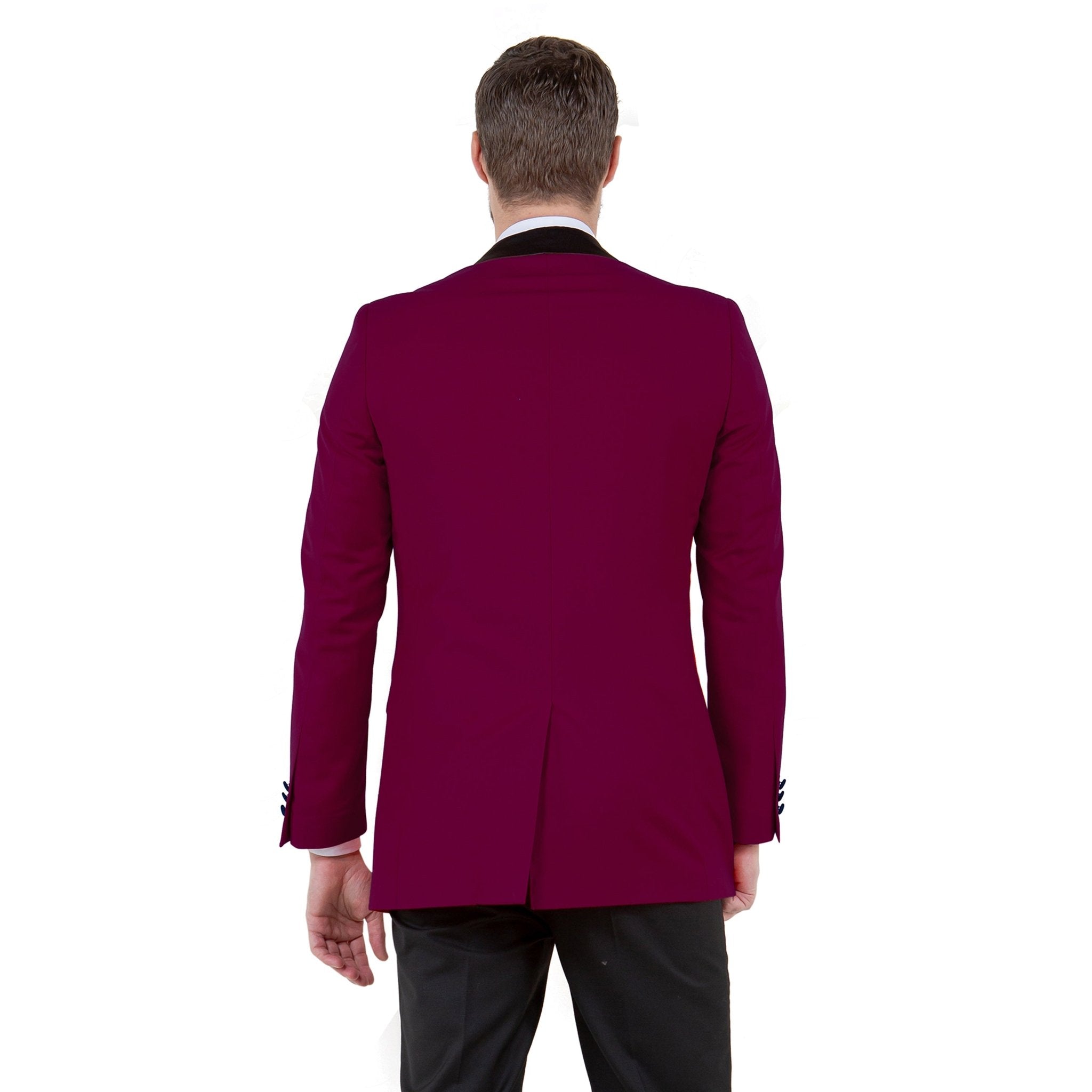 Men's Satin Textured Sport Coat Only - Bundle Bus