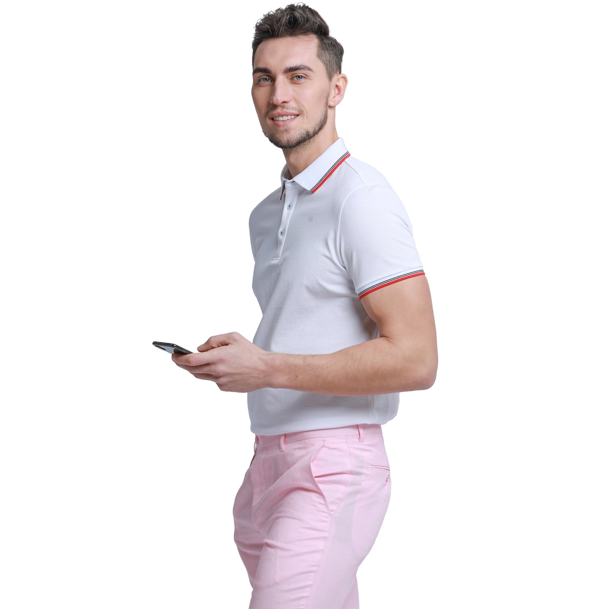Men's Skinny Fit 2pc Linen Suit - Bundle Bus