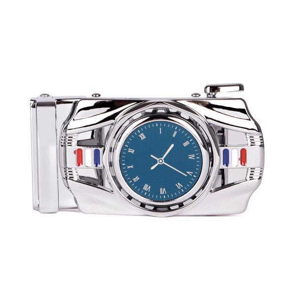 Men's Watch Rotating Ratchet Belt -MGLBB55-SIL - Bundle Bus