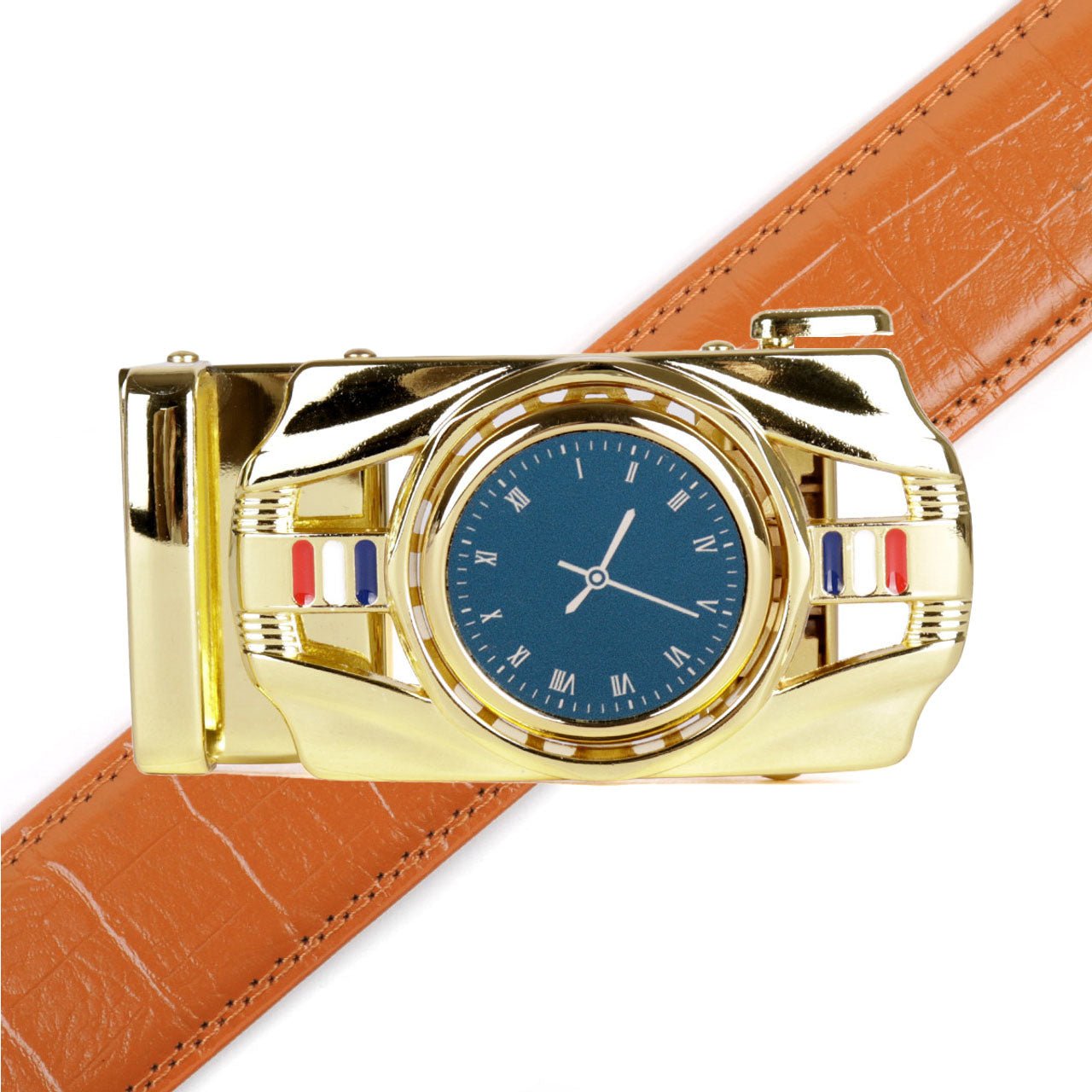 Men's Watch Rotating Ratchet Belt -MGLBB57-GD - Bundle Bus